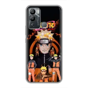 Naruto Anime Чехлы для Инфиникс Хот 12 Плей (AlphaPrint) (Наруто из Аниме)