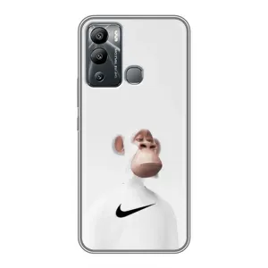 Чехлы с Обезьянами NFT для Infinix Hot 12 Play (AlphaPrint) (обезьяна NFT Nike)
