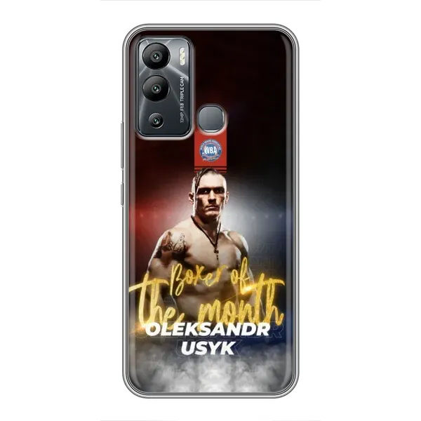 Чохол з принтом «Olexandr Usyk» для Infinix Hot 12 Play