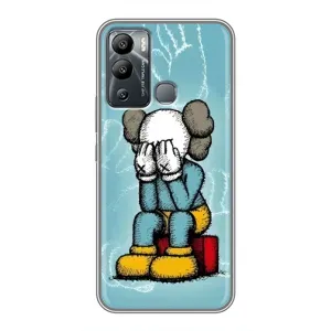 Чехлы для Infinix Hot 12 Play - Bearbrick Louis Vuitton (PREMIUMPrint) (Плач Bearbrick)