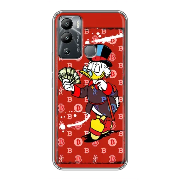 Чехол с принтом «Scrooge MagDag» для Infinix Hot 12 Play