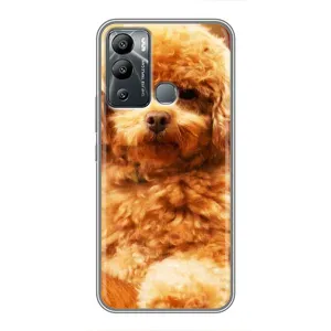 Чехлы с собаками для Infinix Hot 12 Play (VPrint) (Щенок Бишон)