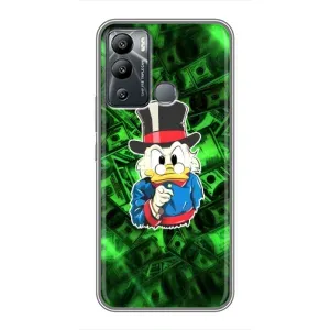 Чехлы для Инфиникс Хот 12 Плей - Scrooge MagDag (PREMIUMPrint) (Скрудж МакДак)