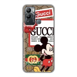 Чехол Disney Mouse Infinix Hot 12 Play (PREMIUMPrint) (Стильный Микки)