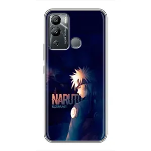 Naruto Anime Чехлы для Инфиникс Хот 12 Плей (AlphaPrint) (тень Наруто)