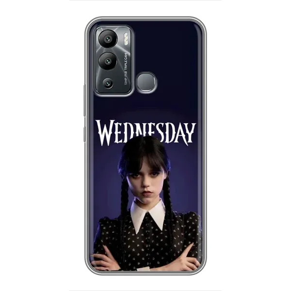 Чехол с принтом «Wednesday» для Infinix Hot 12 Play