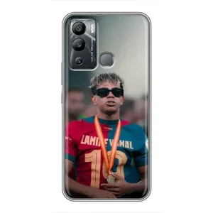 Чехол с футболистом Ламин Ямаль Infinix Hot 12 Play (Ямаль Барса)