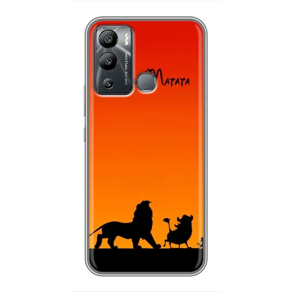 Чохол з принтом «Акуна Матата закат» для Infinix Hot 12i