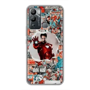 Чохли з героями Марвел Infinix Hot 12i (VPrint) (Айронмен)