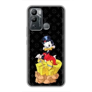 Чехли для Infinix Hot 12i - Скрудж МакДак Louis Vuitton (PREMIUMPrint) (Богатство Макдака)