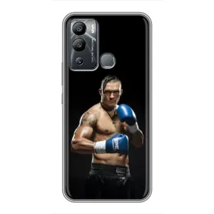 Чохол з картинкою Олександр Усик для Infinix Hot 12i (Боксер Усик)