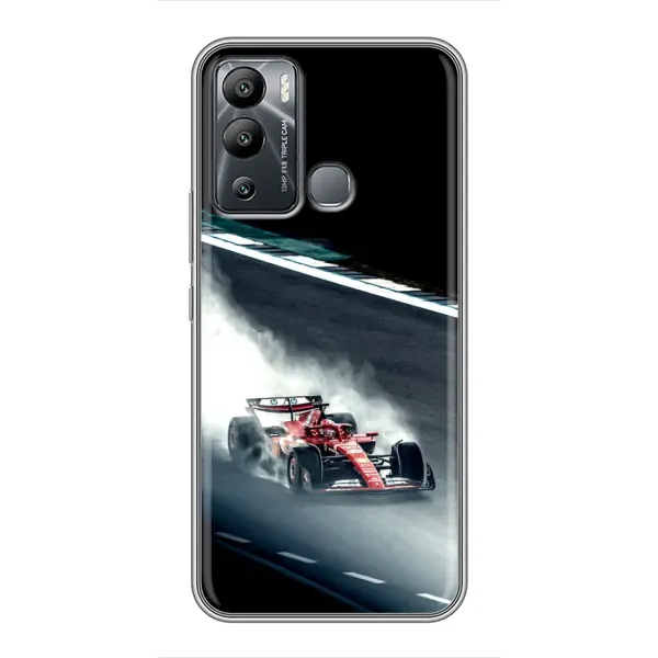 Чохол з принтом «Болід гоночний» для Infinix Hot 12i