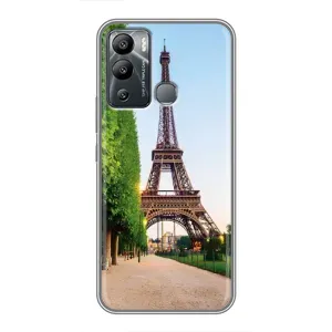Чохол Ейфелева Вежа Infinix Hot 12i - (AlphaPrint) (Дорога до Парижу)
