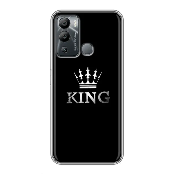 Чохол з принтом «KING» для Infinix Hot 12i Чохол з принтом «KING» для Infinix Hot 12i