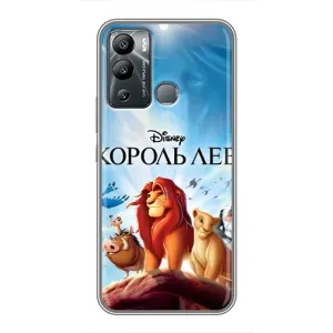 Чохол Король лев на Інфінікс Гот 12і (Постер Король Лев)