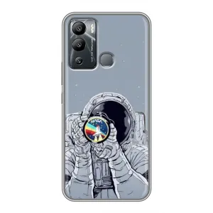 Чохол NASA для Infinix Hot 12i (AlphaPrint) (Космонавт фото)
