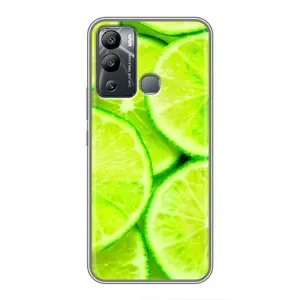 Чохли з фруктами для Infinix Hot 12i (VPrint) (Лайм)