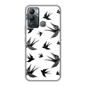Чохол з пташками на Infinix Hot 12i (VPrint) (Ластівки)