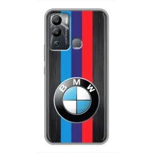 Чохол для Інфінікс Гот 12і - з принтом БМВ (AlphaPrint) (Лого BMW)