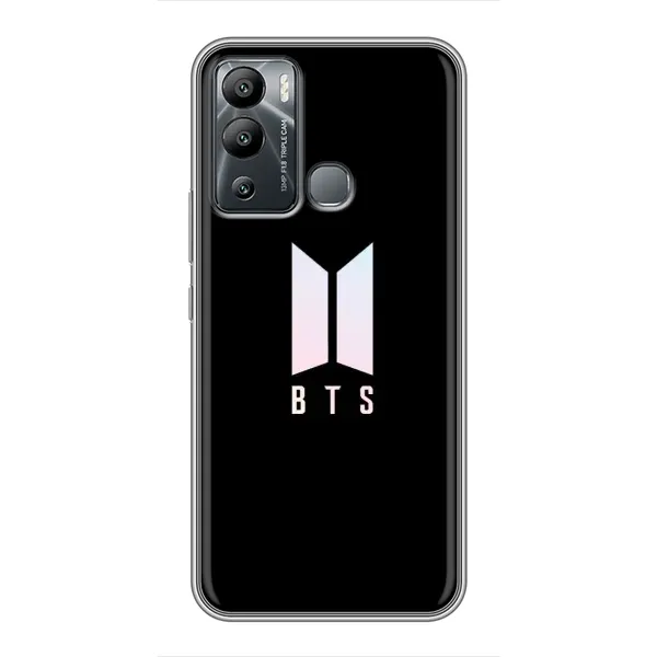Чохол з принтом «Лого BTS» для Infinix Hot 12i Чохол з принтом «Лого BTS» для Infinix Hot 12i