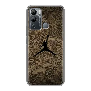 Чехлы для Infinix Hot 12i - с картинкой JORDAN (AlphaPrint)