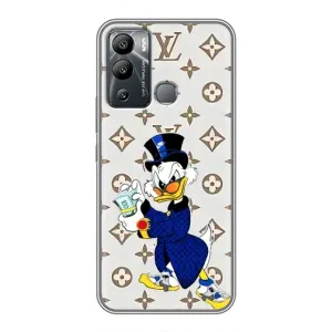 Чехли для Infinix Hot 12i - Скрудж МакДак Louis Vuitton (PREMIUMPrint) (Макдак на стилі)