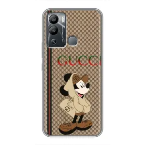 Чохли GUCCI для Інфінікс Гот 12і (AlphaPrint) (Mickey GUCCI)