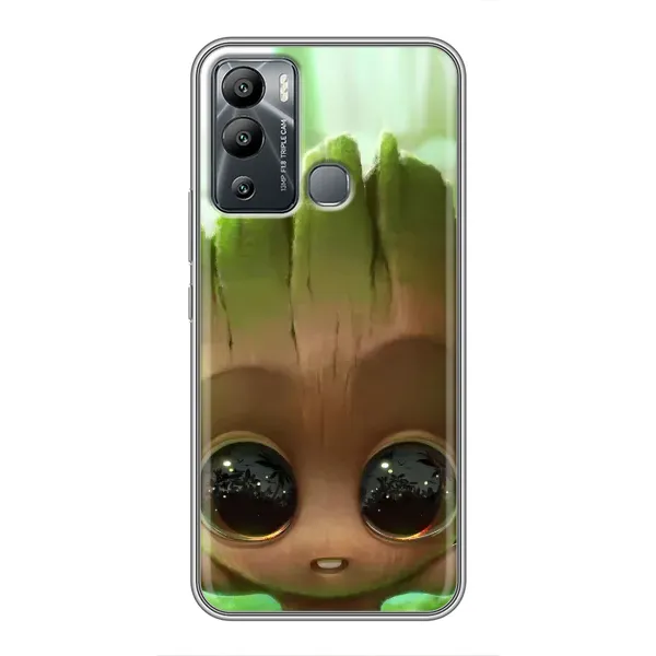 Чохол з принтом «Милий Грут» для Infinix Hot 12i