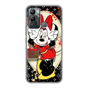 Чохол Disney Mouse Infinix Hot 12i (PREMIUMPrint) (Мінні peace)