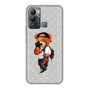 Бренднові Чохли для Infinix Hot 12i - (PREMIUMPrint) (Ведмедик Луі)