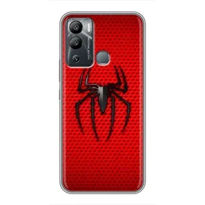 Чохол з людиною павуком для Infinix Hot 12i - (AlphaPrint) (Павук Марвел)