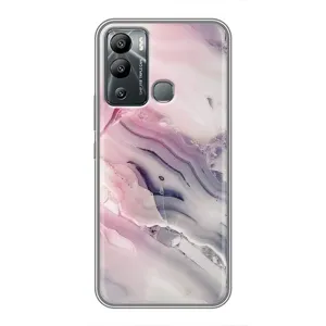 Мраморний чехол на Infinix Hot 12i (VPrint) (Пурпурний Мрамор)