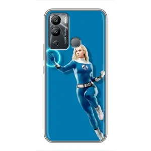 Чохол з принтом Фантастична четвірка для Infinix Hot 12i (Сью Сторм політ)