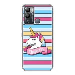 Чохол для Інфінікс Гот 12і - (Єдинорожки - Новинки) (AlphaPrint) (Unicorn)