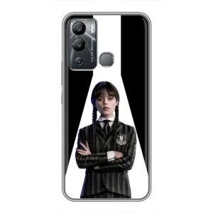 Чохли Венсдей на Infinix Hot 12i Уенсдей (AlphaPrint) (W-Wednesday)