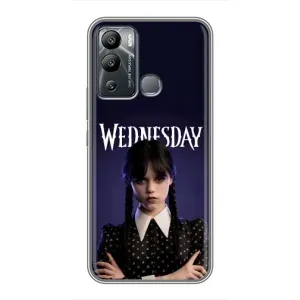 Силіконовий чохол з картинкою для Infinix Hot 12i (Wednesday)