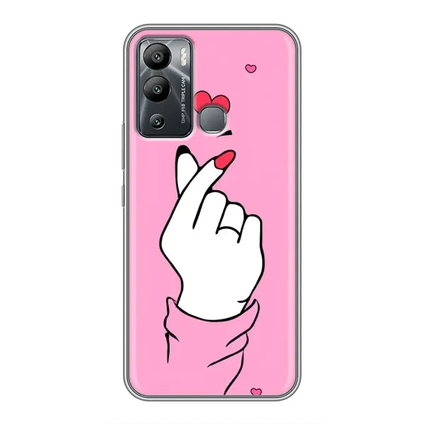 Чохол з принтом «Знак Love» для Infinix Hot 12i Чохол з принтом «Знак Love» для Infinix Hot 12i