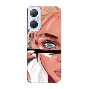 Чохол з друком для Infinix Hot 20 (5G) - (Мода) (AlphaPrint) (Макіяж)