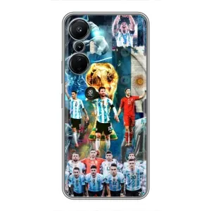 Чохли Мессі для Infinix Hot 20 (4G) (AlphaPrint) (Аргентина Мессі)
