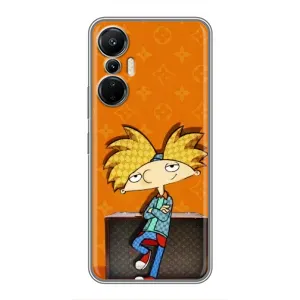 Чехол с принтом «Арнольд» для Infinix Hot 20 (4G)