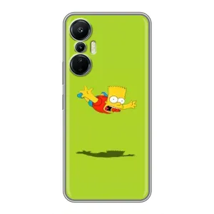 Чjхол з Сімпсонами для Infinix Hot 20 (4G) (VPrint) (Барт Сімпсон)