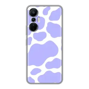 Чехол с принтом «Фиолетова Буренка» для Infinix Hot 20 (4G)