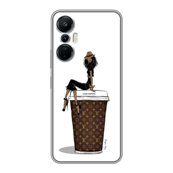 Чохол з принтом «кава LOUIS VUITTON» для Infinix Hot 20 (4G)
