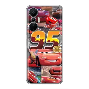 Силіконовий чохол Маквін для Infinix Hot 20 (4G) (Колаж Блискавка Маквін)