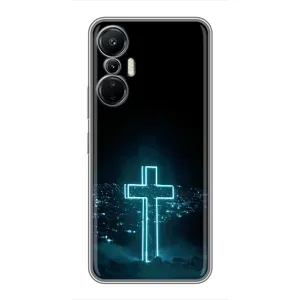 Чехол для Infinix Hot 20 (4G) (AlphaPrint) - (Христианские)