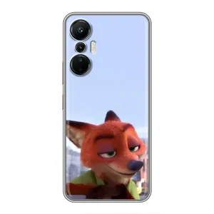 Чохол Зоотрополіс на Infinix Hot 20 (4G) (Лис Нік)