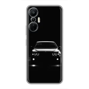 Чохол для Інфінікс Хот 20 (4Д) - з принтом БМВ (AlphaPrint) (Машина BMW)