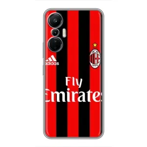 Чехлы для Infinix Hot 20 (4G) (VPrint) - Футбольные клубы (Milan)