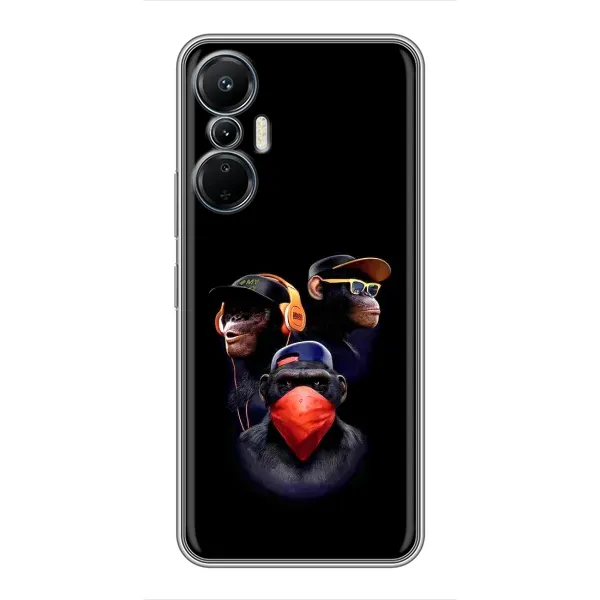 Чохол з принтом «Три мавпи» для Infinix Hot 20 (4G) Чохол з принтом «Три мавпи» для Infinix Hot 20 (4G)