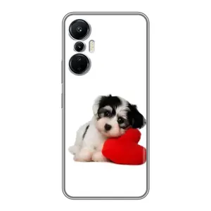 Чехол с принтом «Песик» для Infinix Hot 20 (4G)